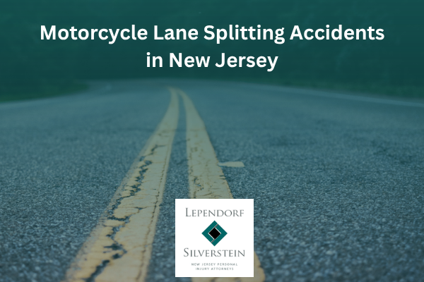 Motorcycle Lane Splitting Accidents in New Jersey