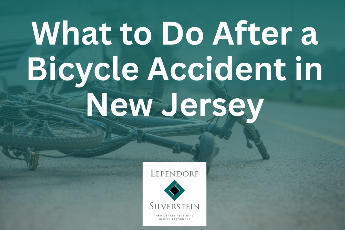 What to Do After a Bicycle Accident in New Jersey